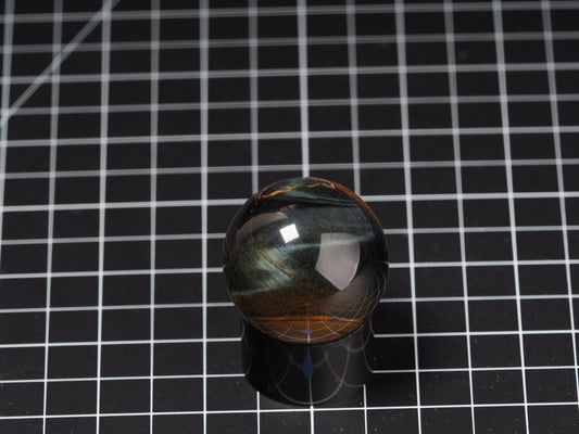 Variegated Tiger Eye Sphere 1-9/16”
