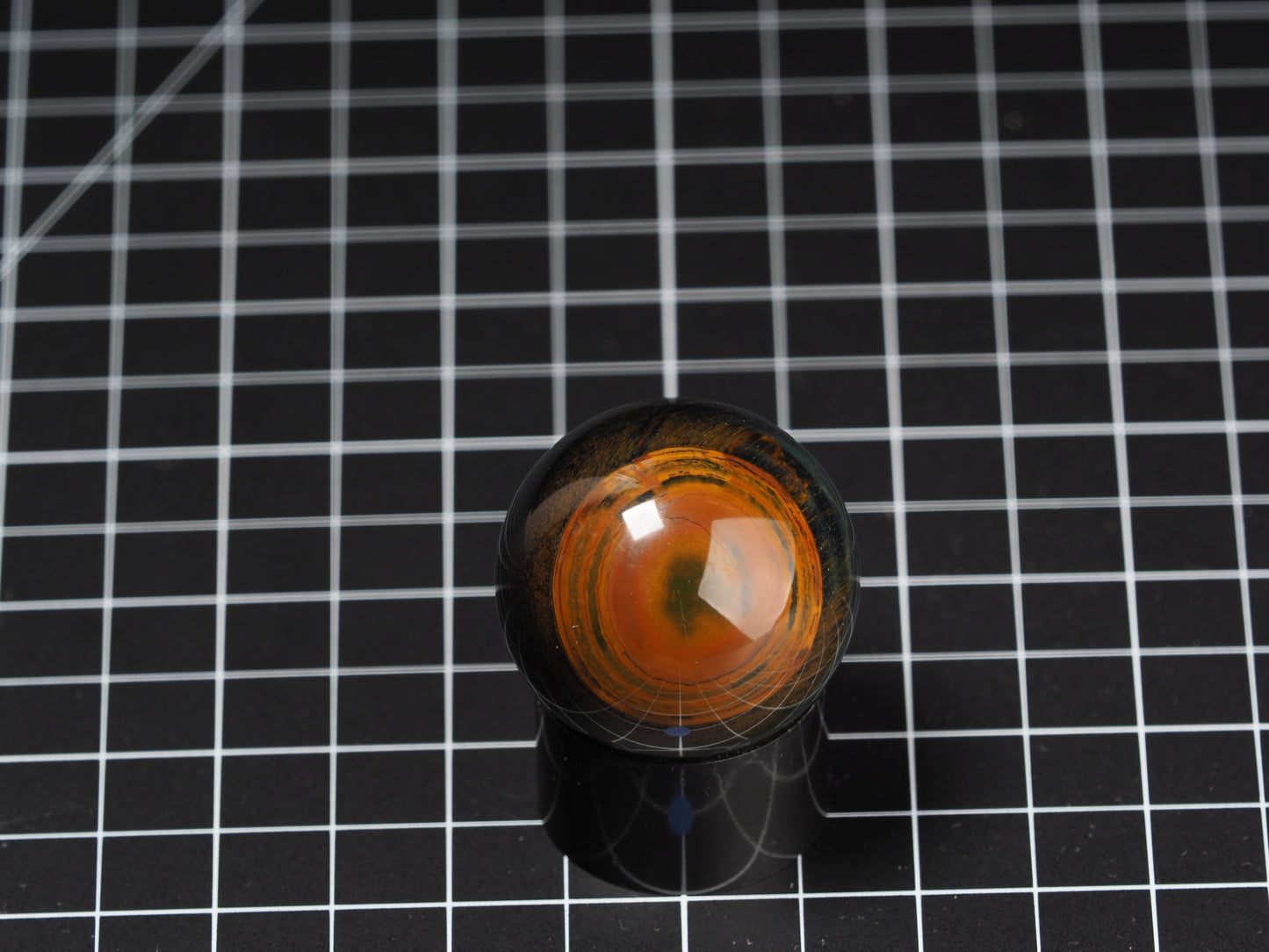 Variegated Tiger Eye Sphere 1-9/16”