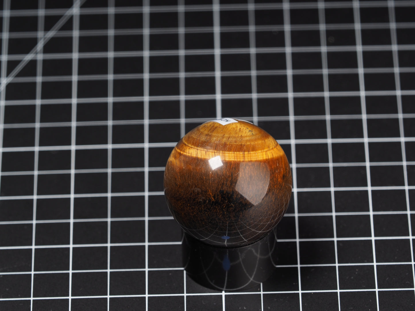 Variegated Tiger Eye Sphere 1-11/16”