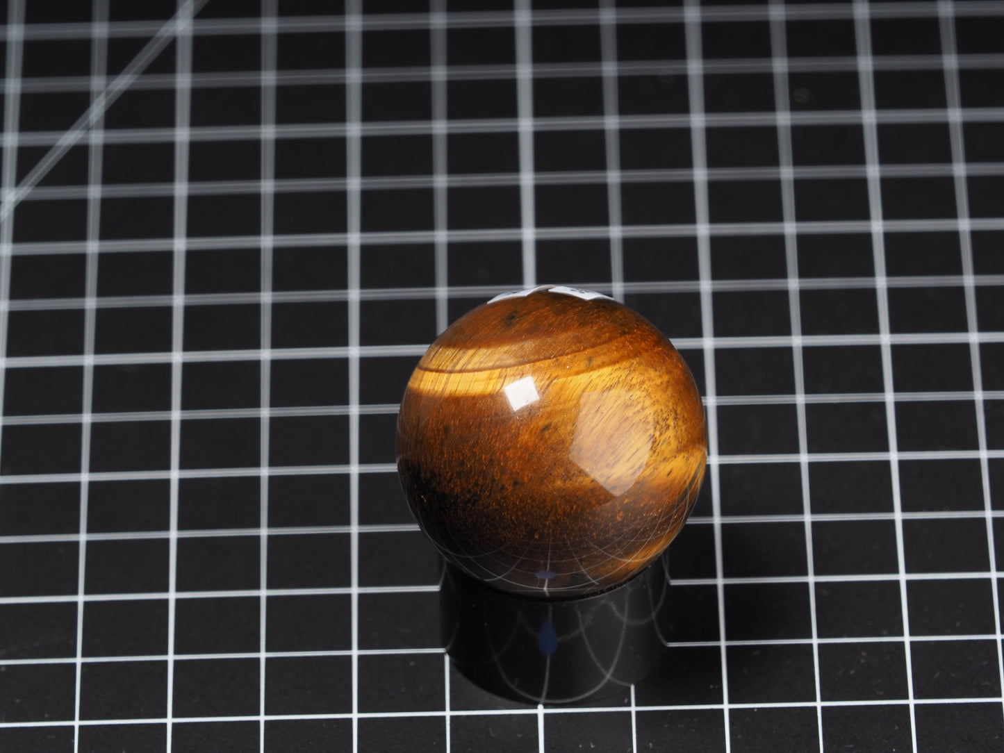 Variegated Tiger Eye Sphere 1-11/16”