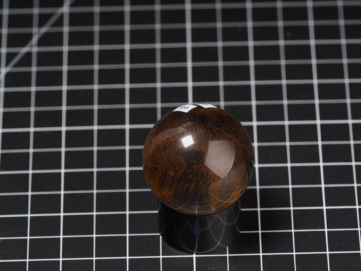 Variegated Tiger Eye Sphere 1-11/16”