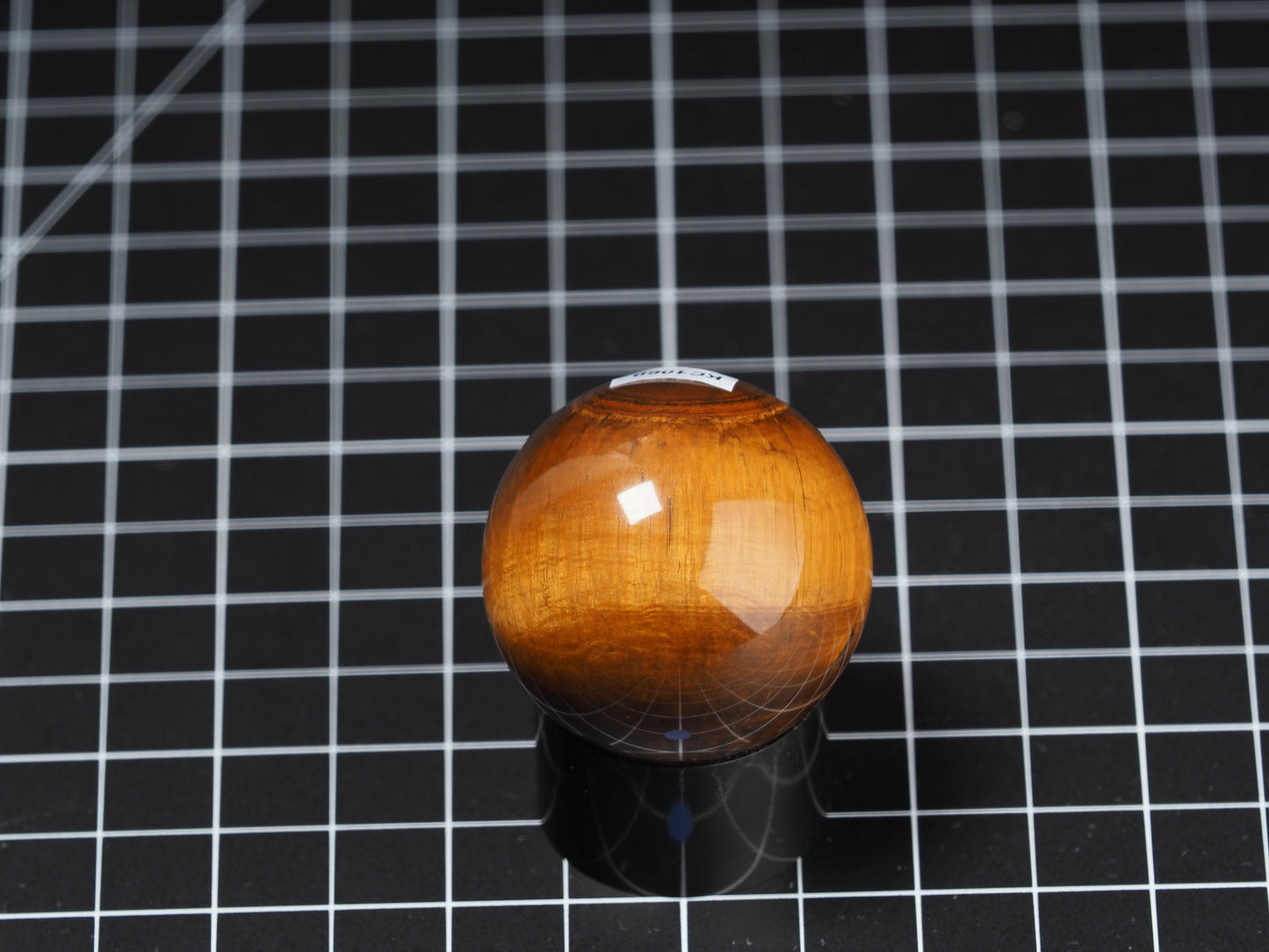 Variegated Tiger Eye Sphere 1-5/8”