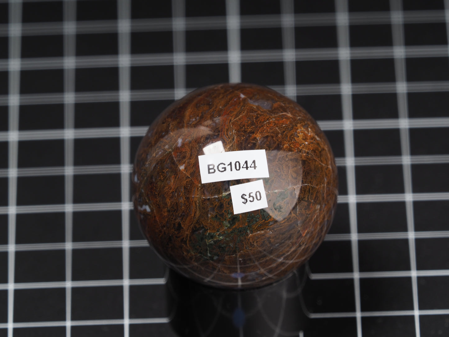 Moss Agate Sphere 1-3/4”