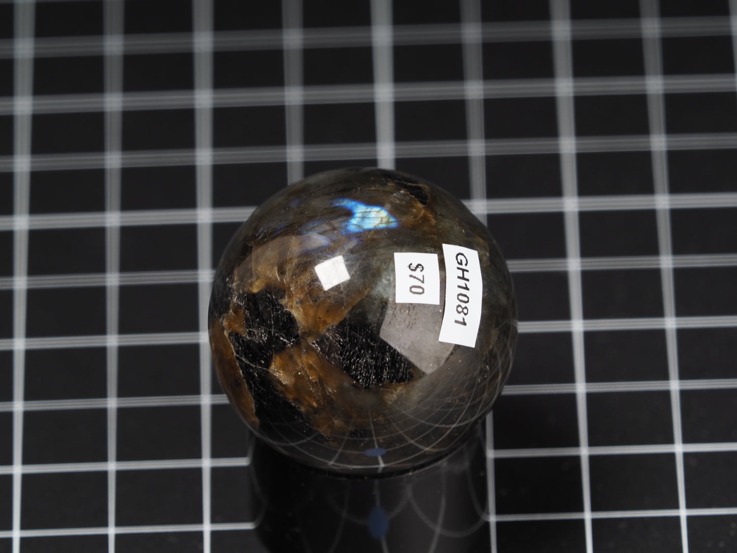 Labradorite Sphere 1-9/16”