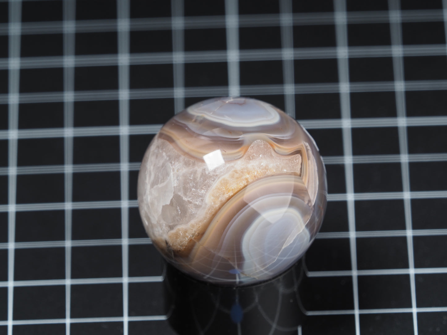 Brazilian Agate Sphere 1-5/8”