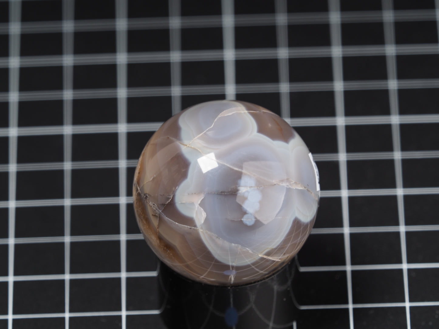 Brazilian Agate Sphere 1-5/8”