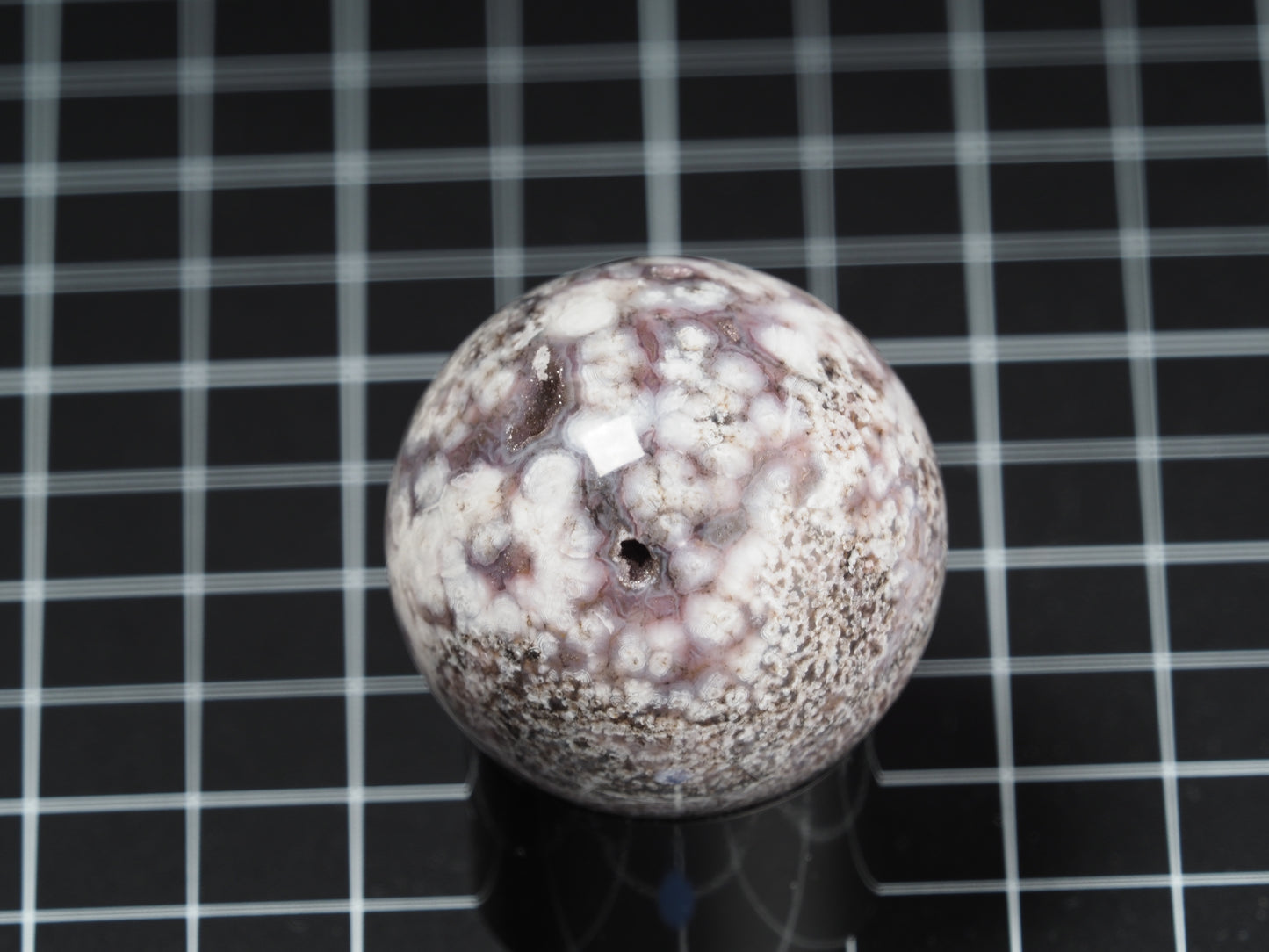 Luna Agate Sphere 1-11/16"