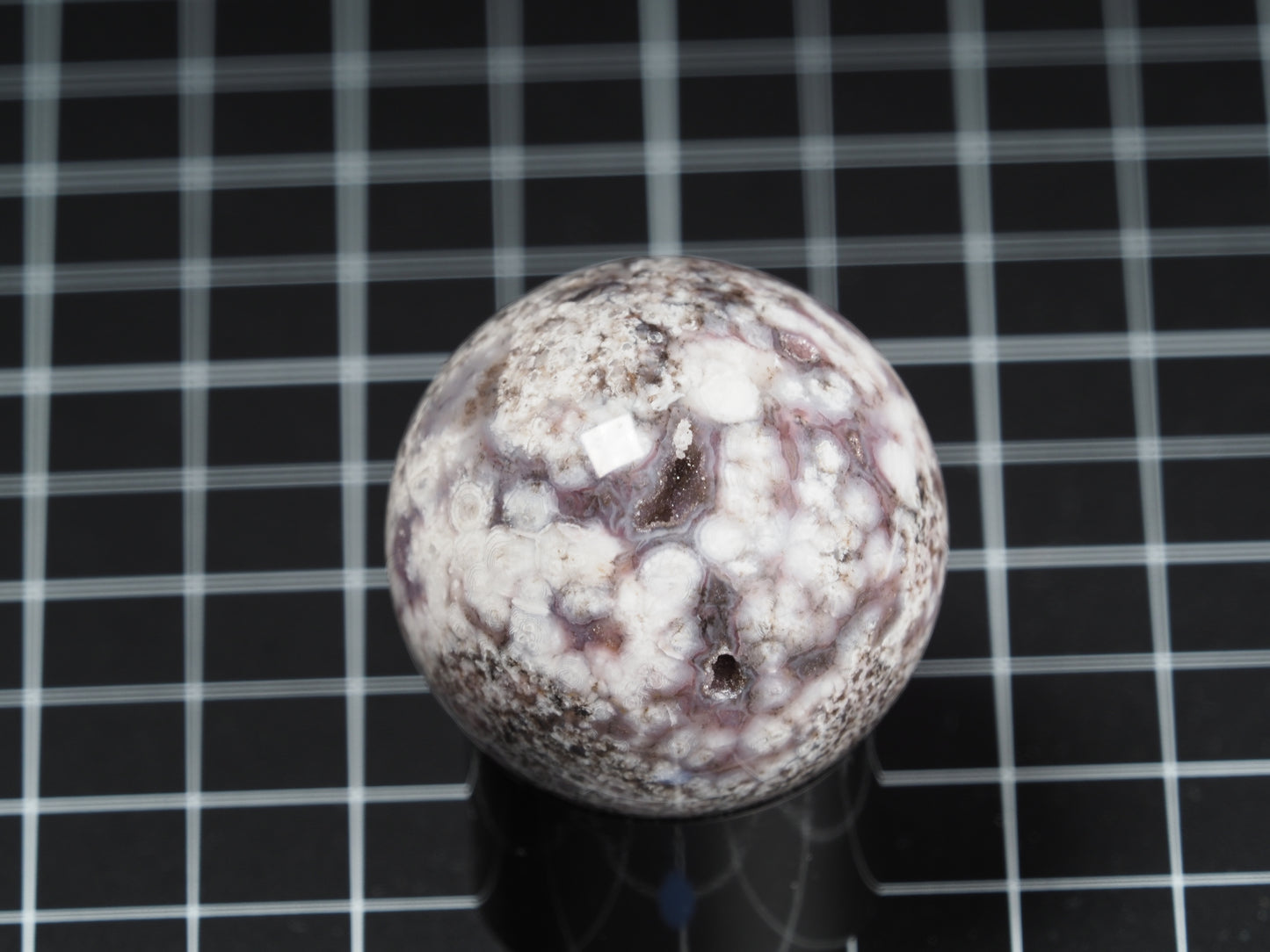 Luna Agate Sphere 1-11/16"