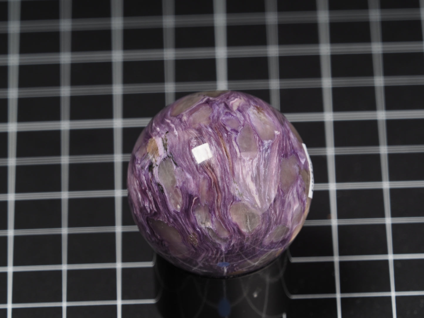 Charoite Sphere High Grade Sphere 1-11/16”