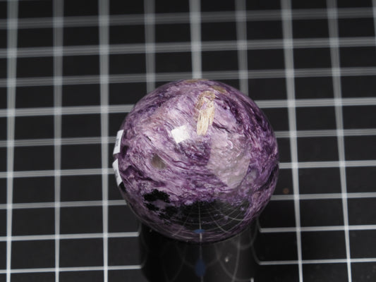Charoite Sphere High Grade Sphere 1-5/8”