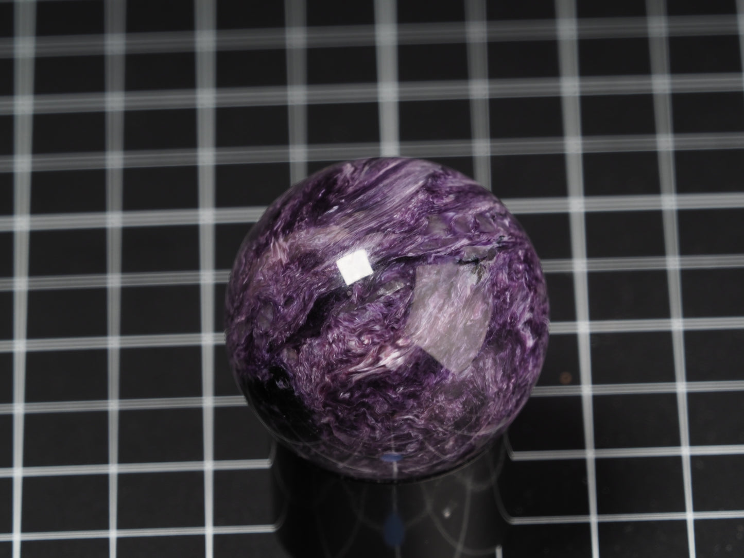 Charoite Sphere High Grade Sphere 1-5/8”