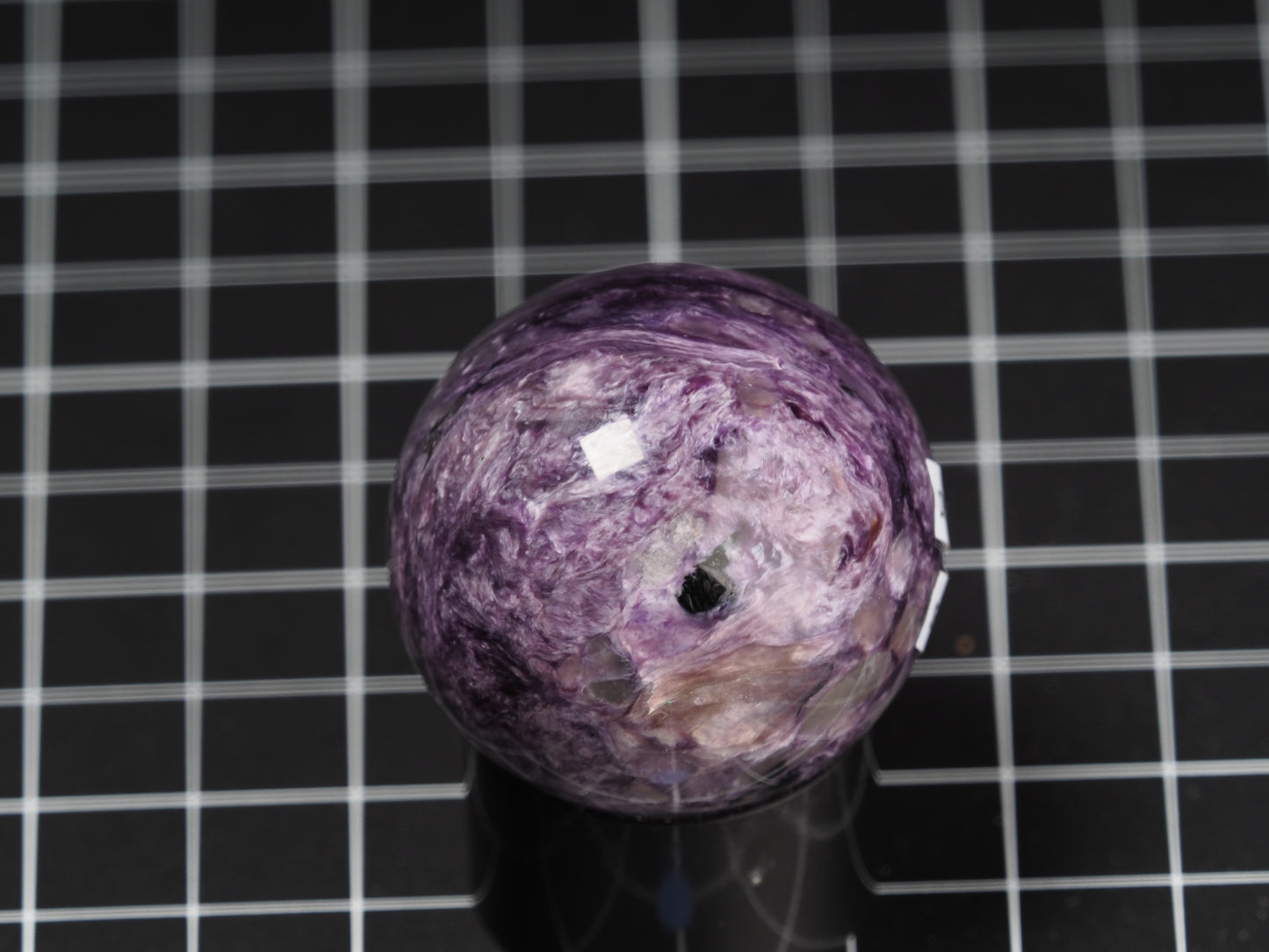 Charoite Sphere High Grade Sphere 1-5/8”