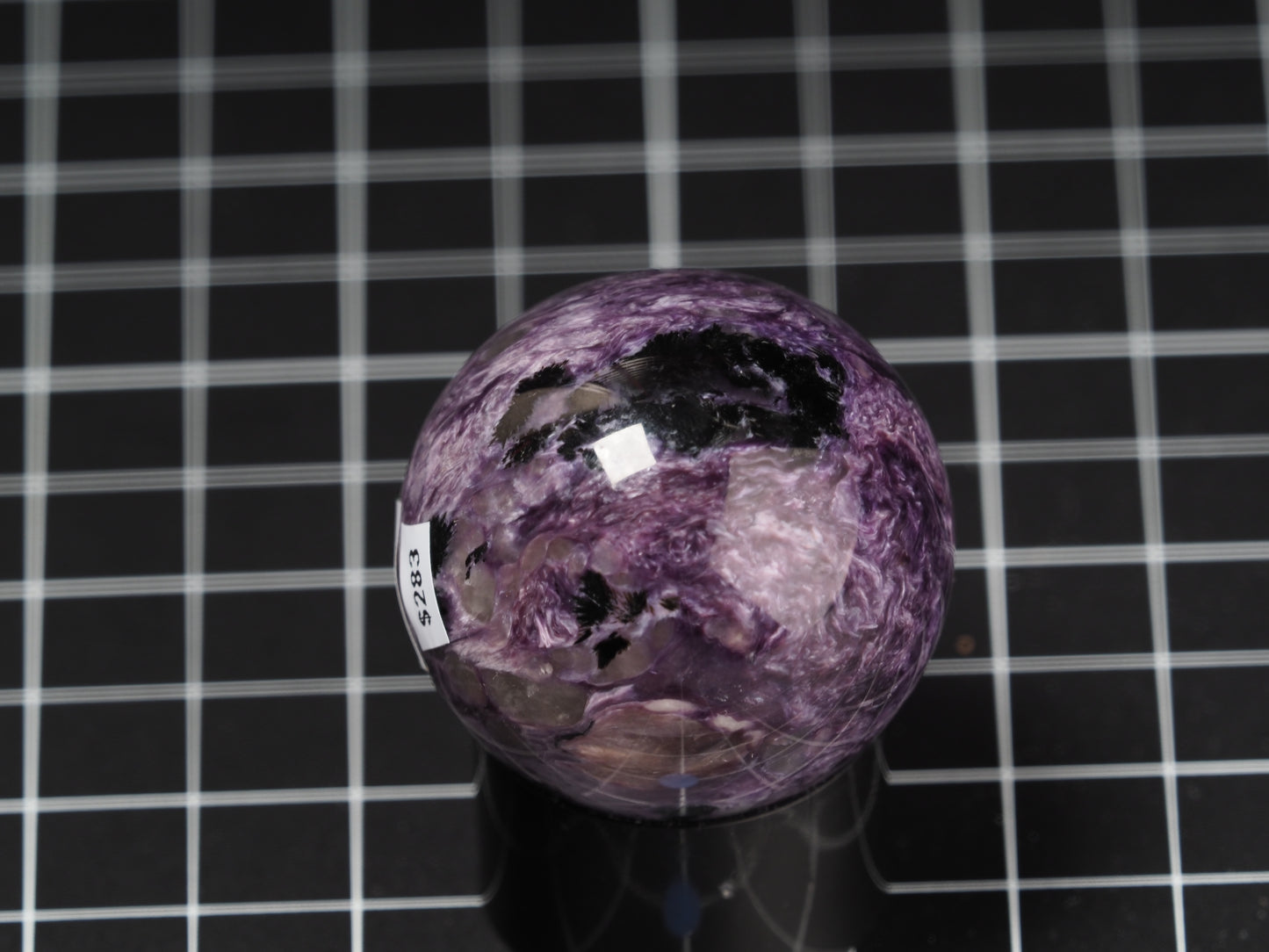 Charoite Sphere High Grade Sphere 1-5/8”