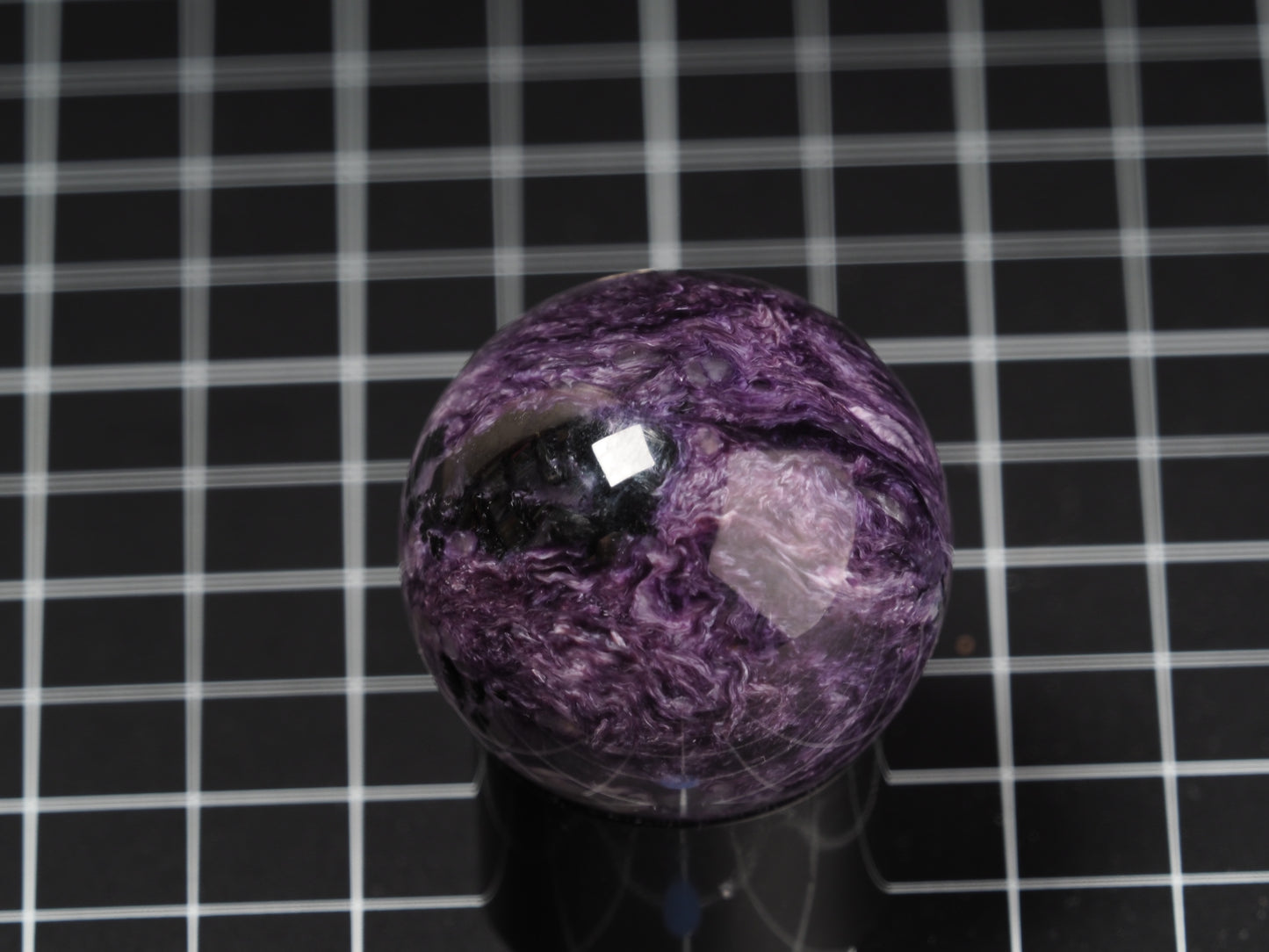 Charoite Sphere High Grade Sphere 1-5/8”