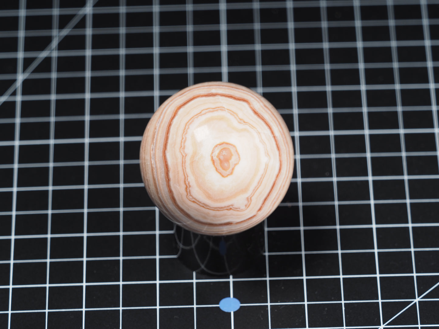 Banded Calcite Onyx Sphere 2-1/16”