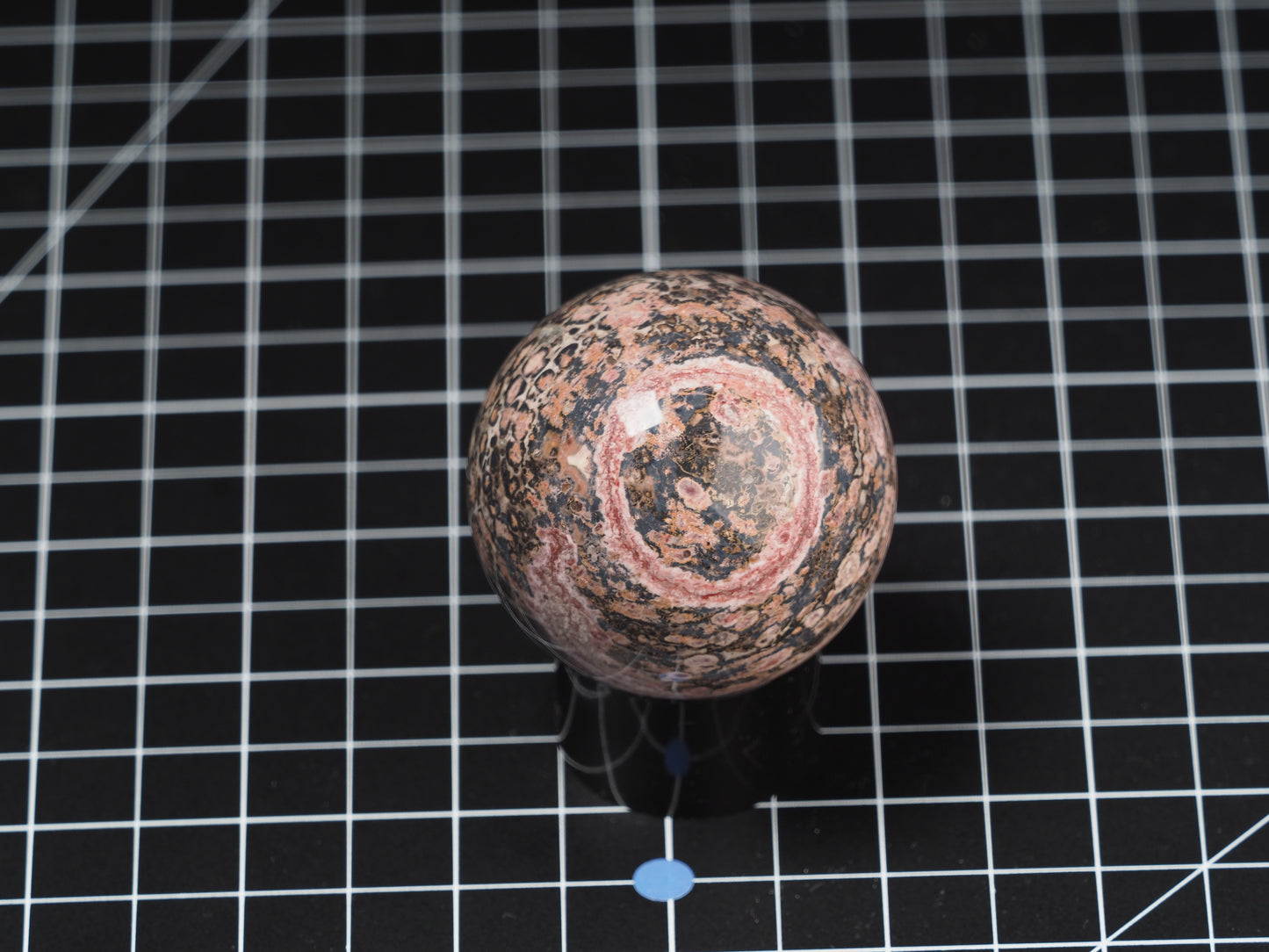 Leopard Skin Jasper Sphere 2”