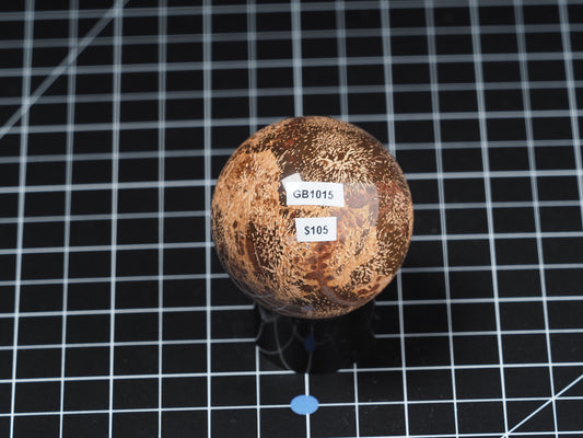 Spider / Starburst Jasper Sphere 2-1/16”