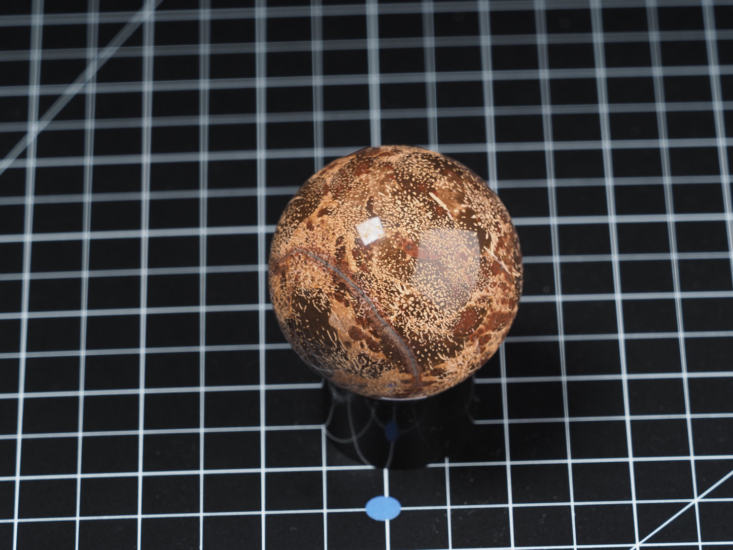 Spider / Starburst Jasper Sphere 2-1/16”