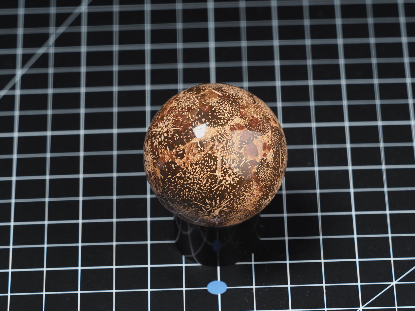 Spider / Starburst Jasper Sphere 2-1/16”