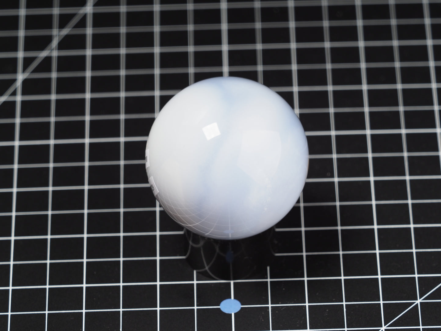 Blue Chalcedony Sphere 2-3/16”