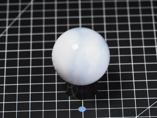 Blue Chalcedony Sphere 2-3/16”