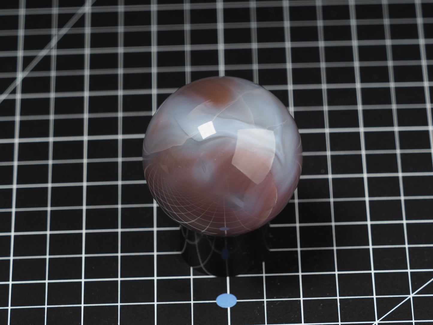 Swazi Agate Sphere 2-3/16”