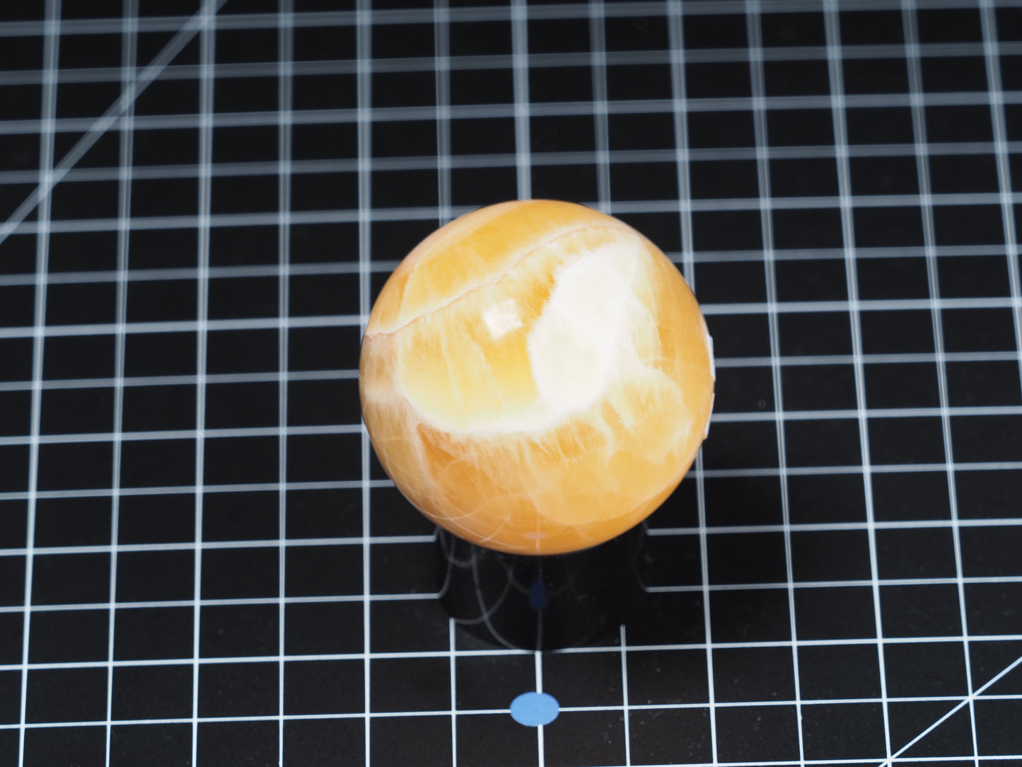 Honey Calcite Sphere 2-1/16”