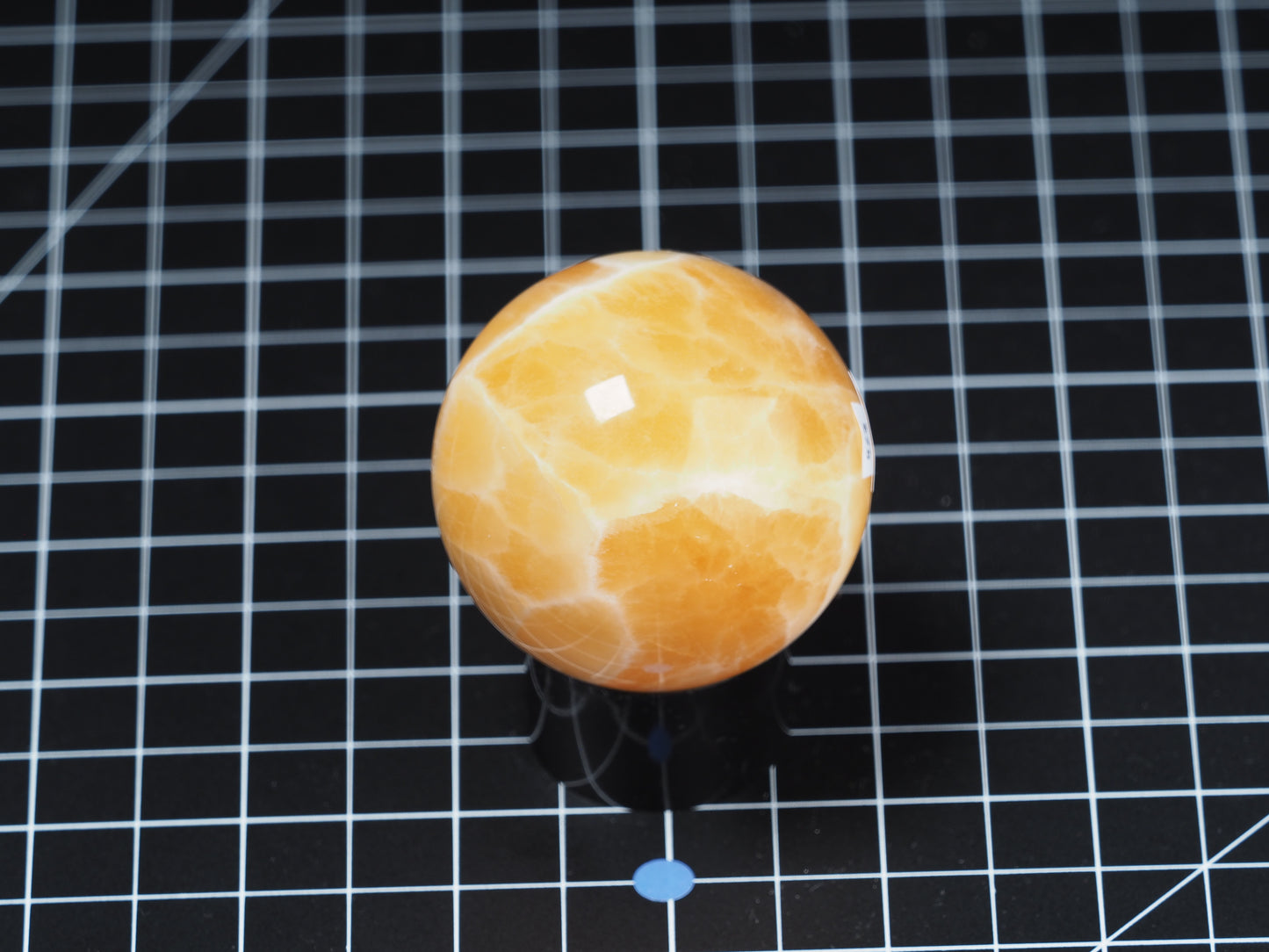 Honey Calcite Sphere 2-1/16”