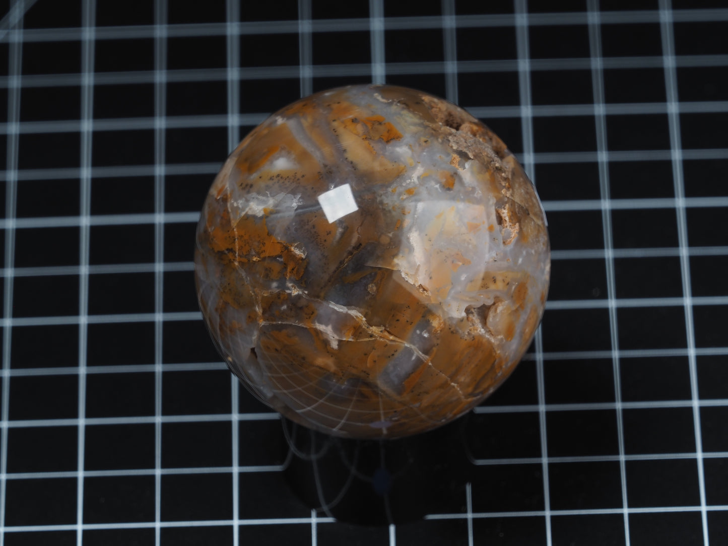 Indonesian Stone Canyon Sphere 2-1/4”