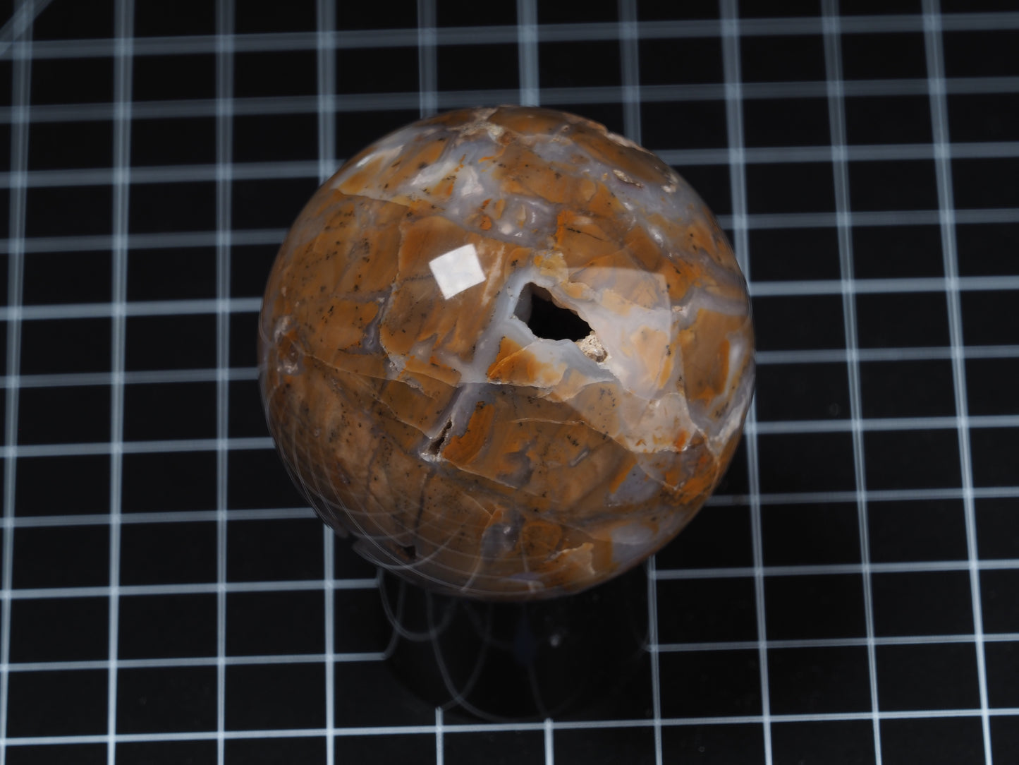 Indonesian Stone Canyon Sphere 2-1/4”