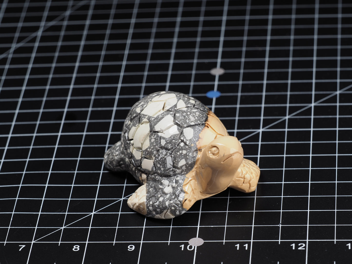 Sea Turtle Maligano Jasper Carving