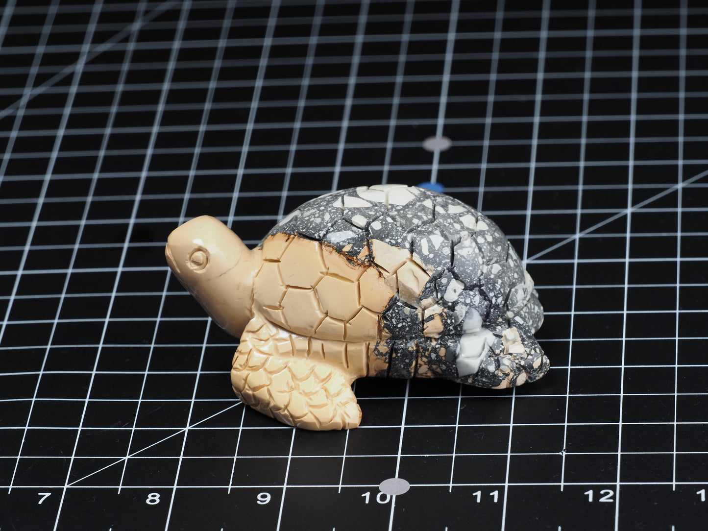 Sea Turtle Maligano Jasper Carving