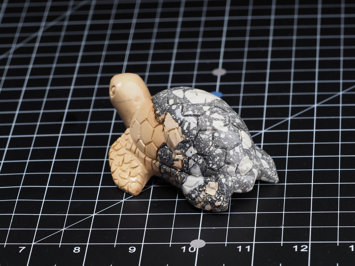 Sea Turtle Maligano Jasper Carving