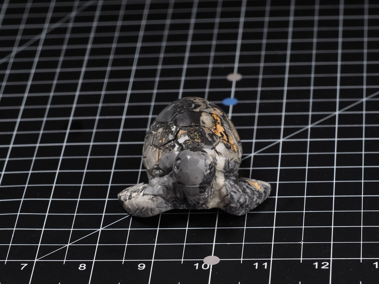 Sea Turtle Maligano Jasper Carving