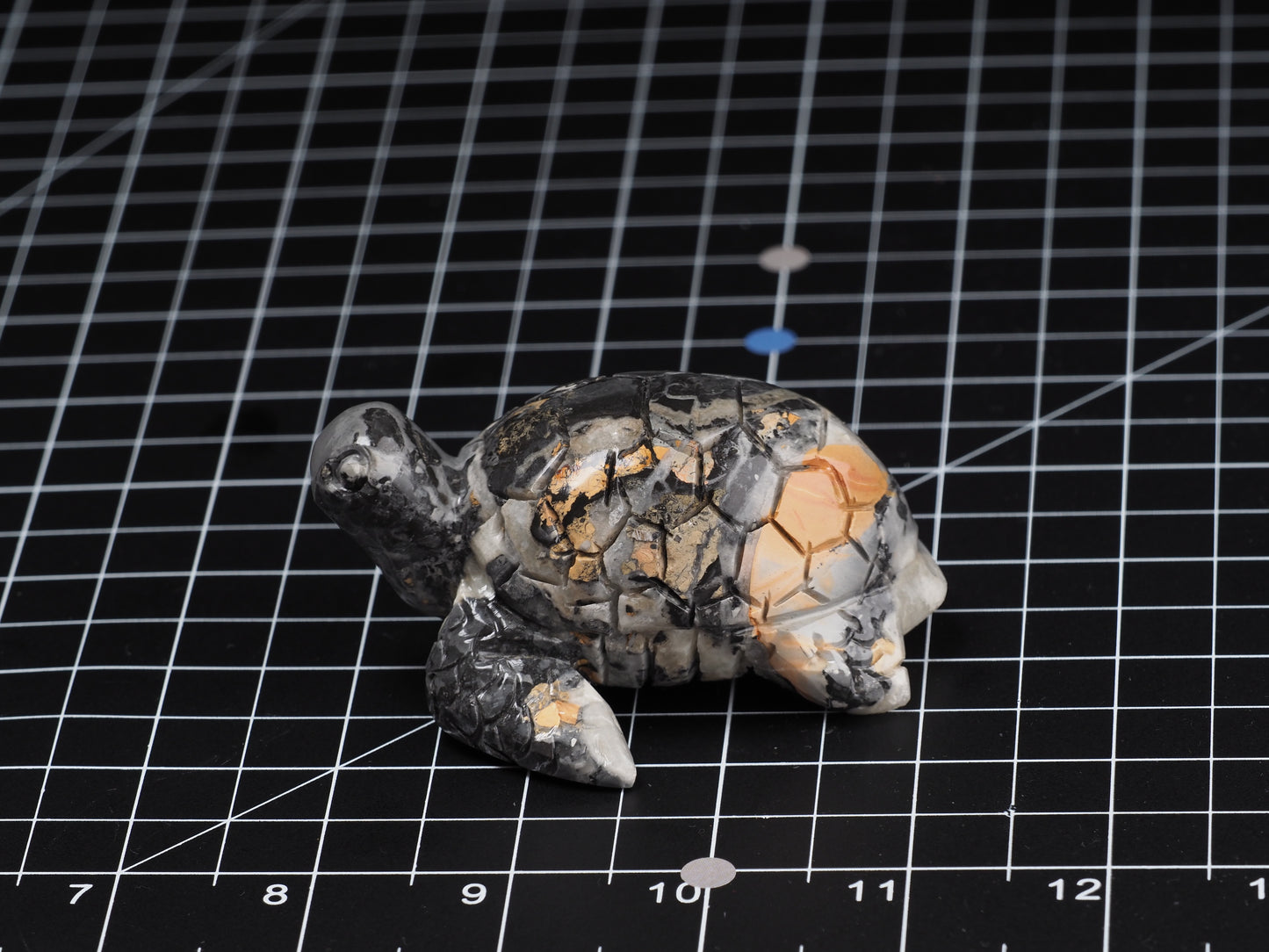 Sea Turtle Maligano Jasper Carving