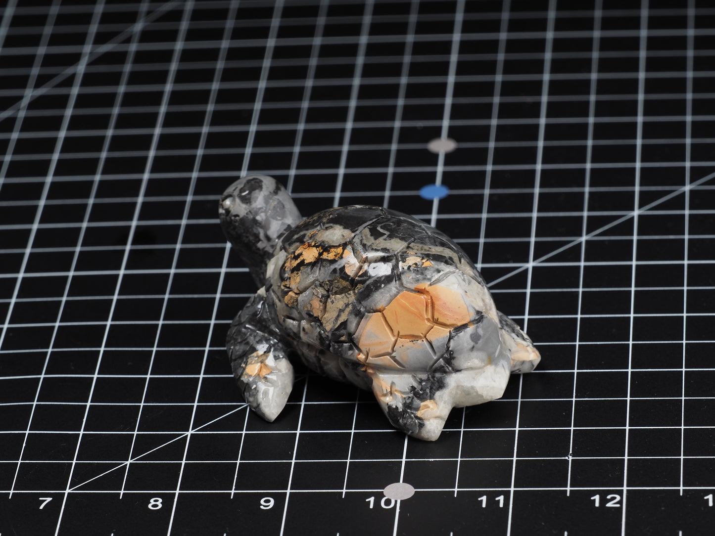 Sea Turtle Maligano Jasper Carving