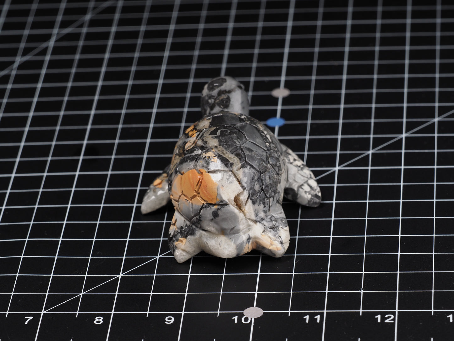 Sea Turtle Maligano Jasper Carving