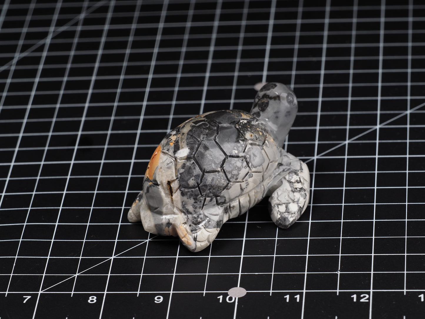 Sea Turtle Maligano Jasper Carving