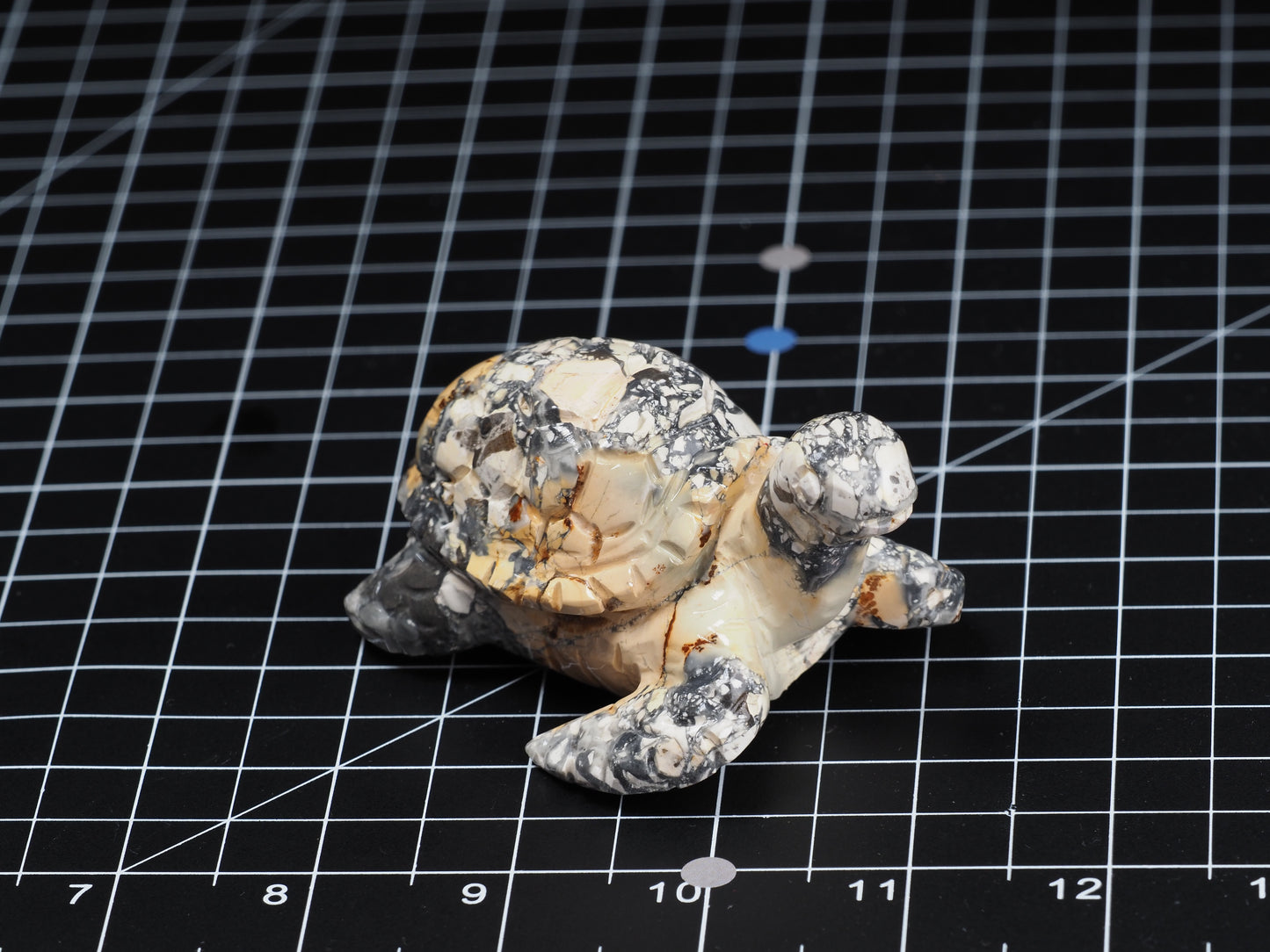 Sea Turtle Maligano Jasper Carving