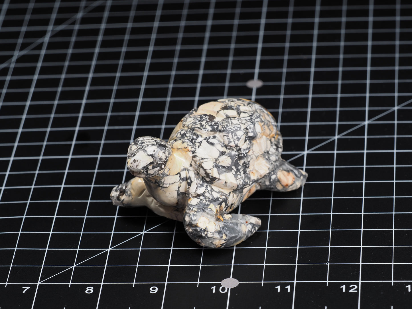 Sea Turtle Maligano Jasper Carving