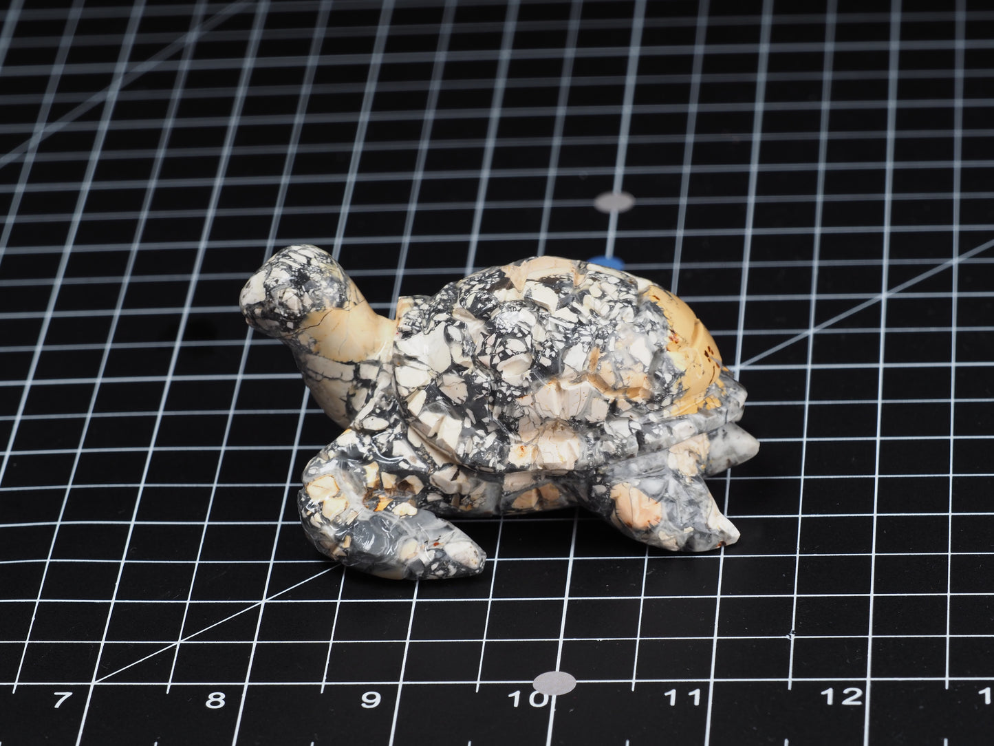 Sea Turtle Maligano Jasper Carving