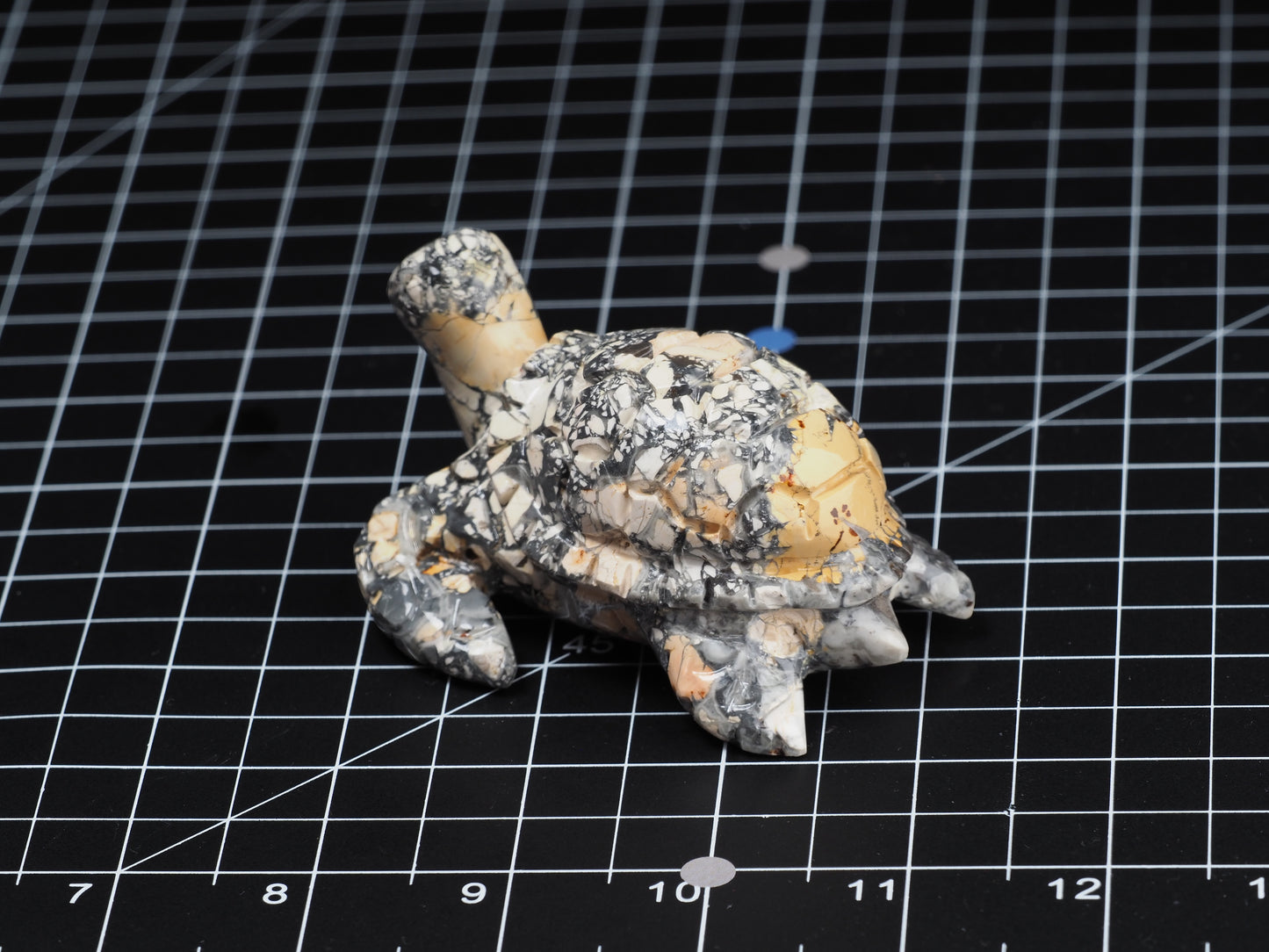 Sea Turtle Maligano Jasper Carving