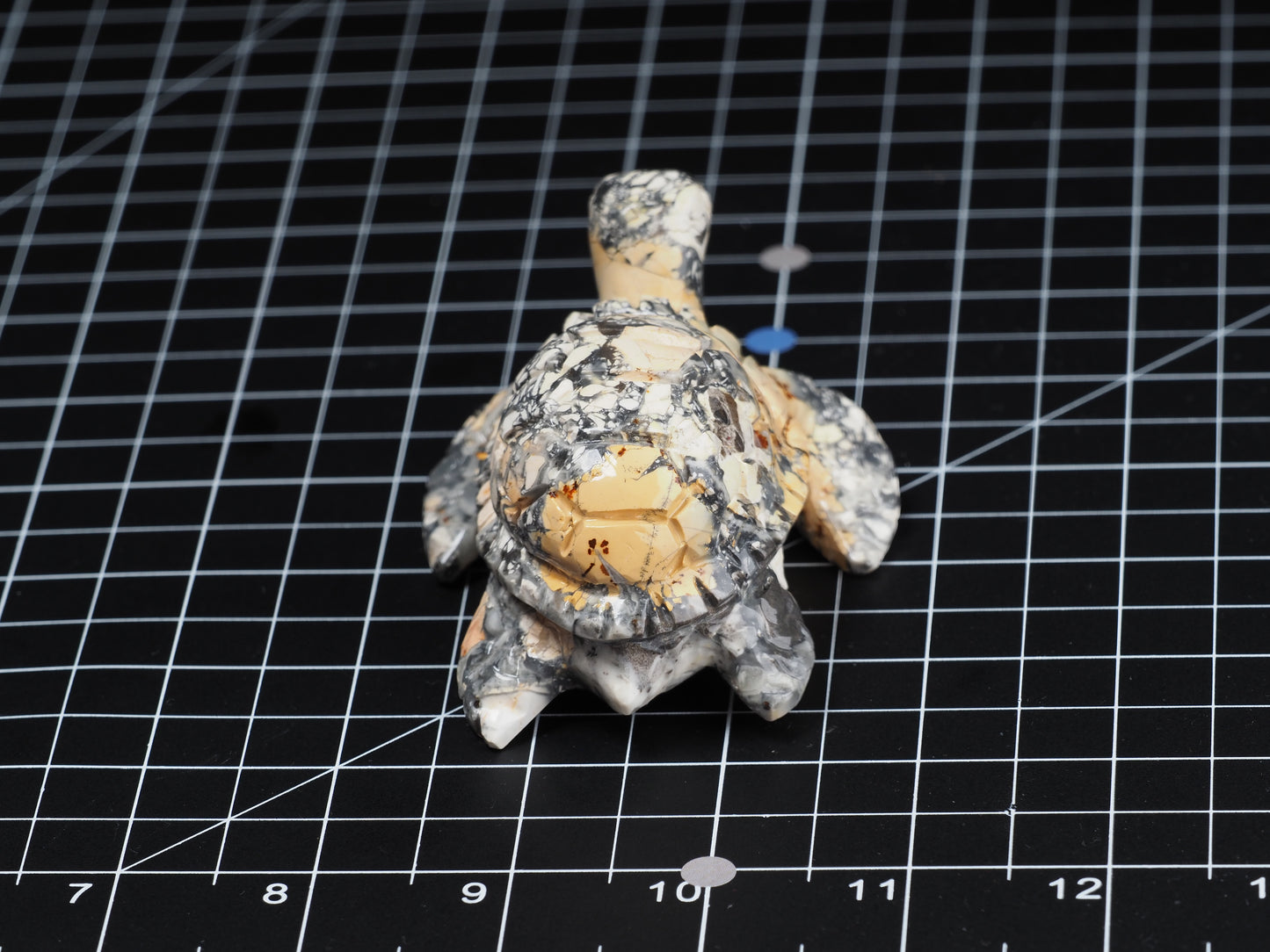 Sea Turtle Maligano Jasper Carving