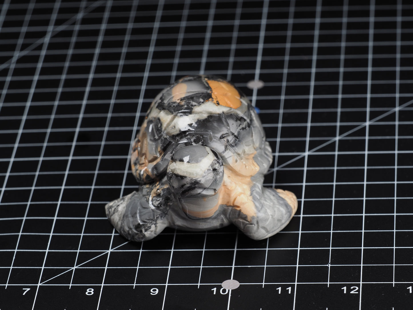 Sea Turtle Maligano Jasper Carving