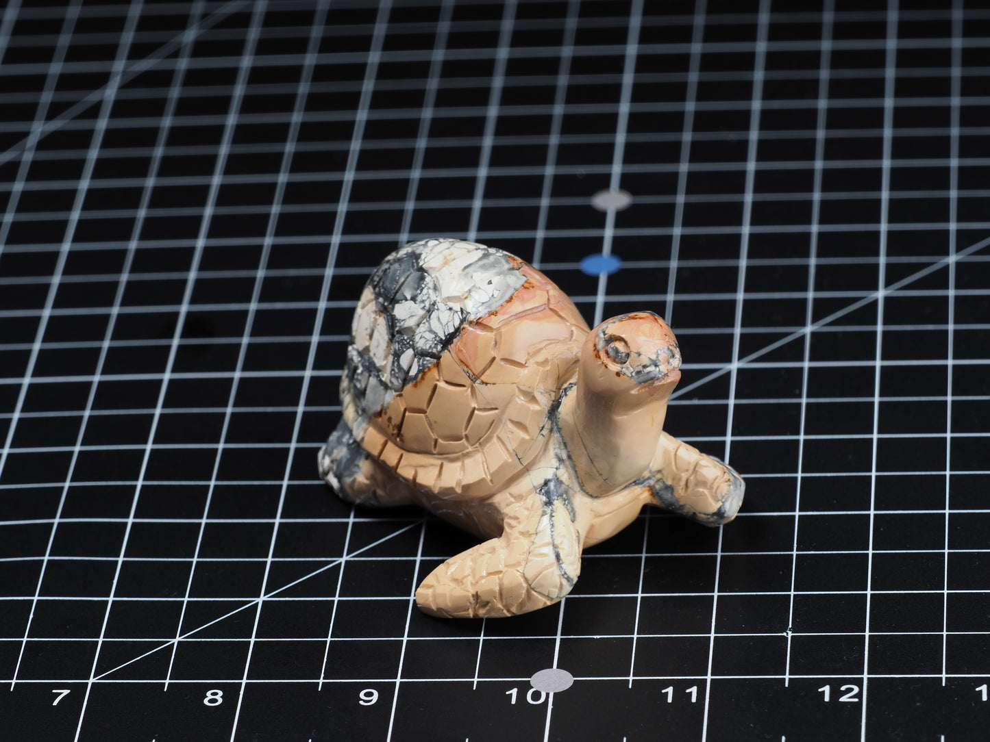 Sea Turtle Maligano Jasper Carving