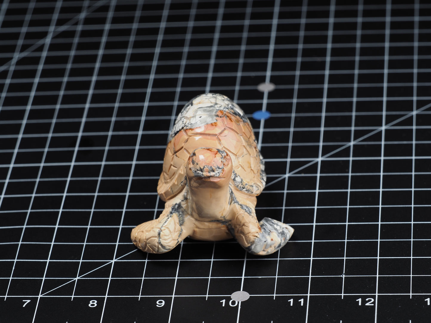 Sea Turtle Maligano Jasper Carving