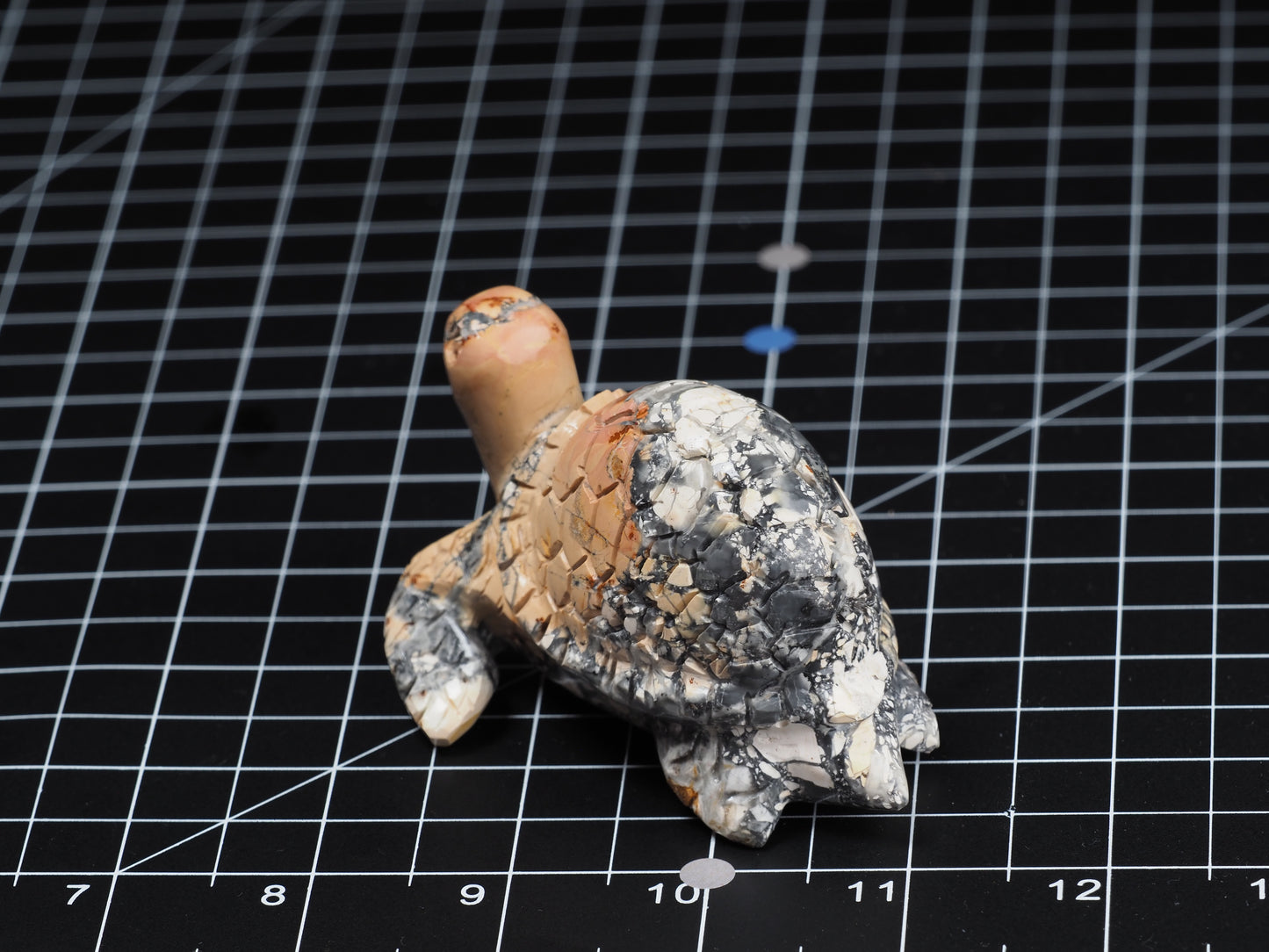 Sea Turtle Maligano Jasper Carving