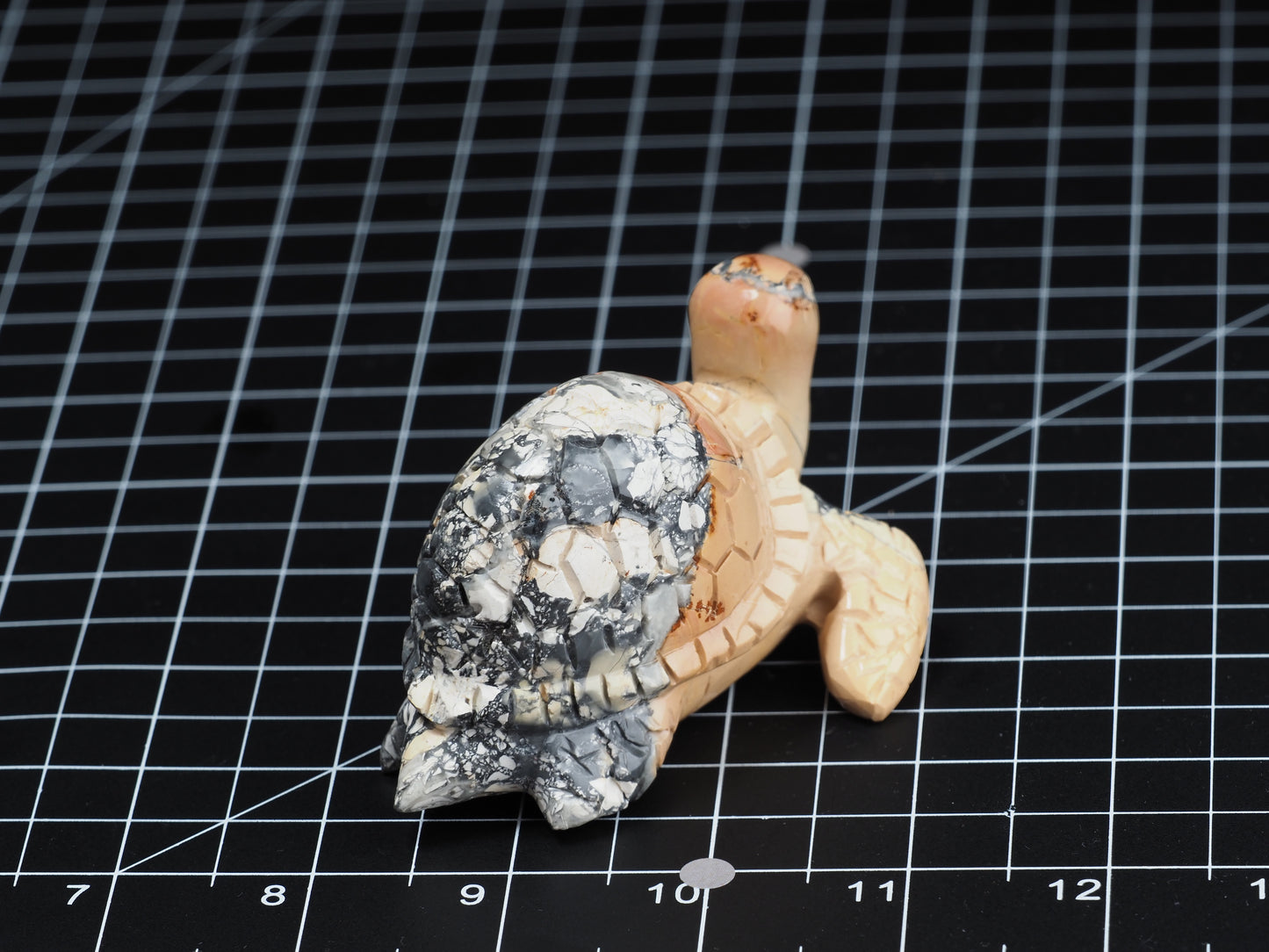 Sea Turtle Maligano Jasper Carving