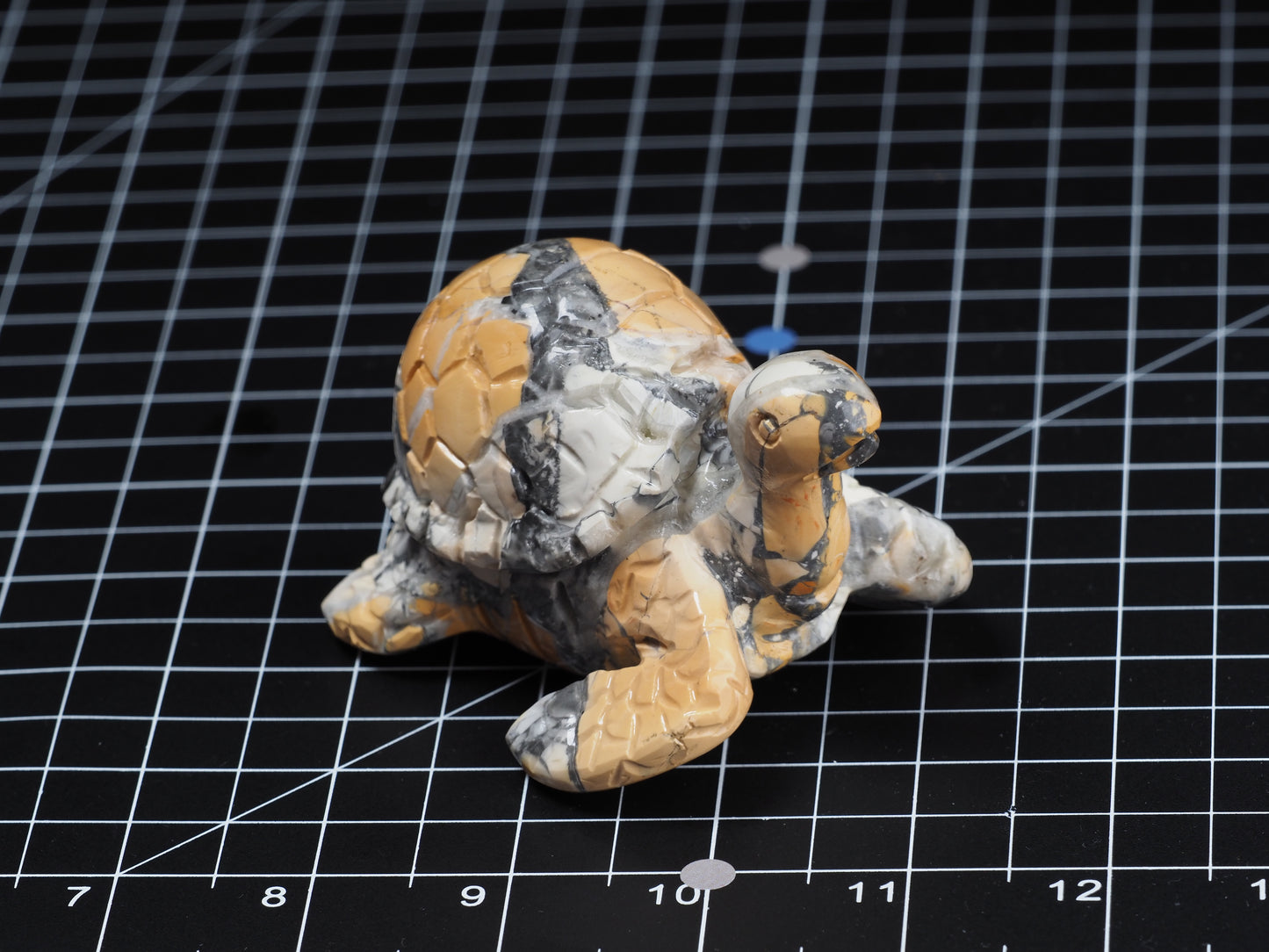 Sea Turtle Maligano Jasper Carving