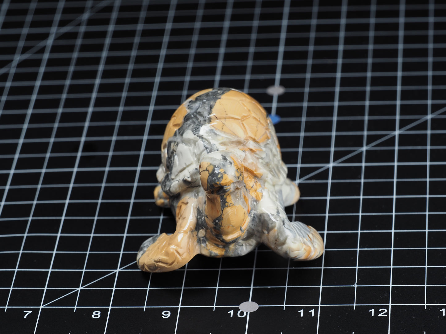 Sea Turtle Maligano Jasper Carving